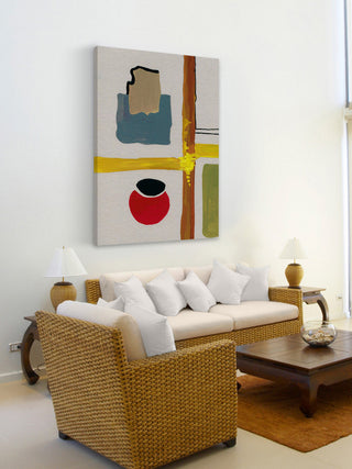 "Divided" Painting Print, Wrapped Canvas, 20"x30"