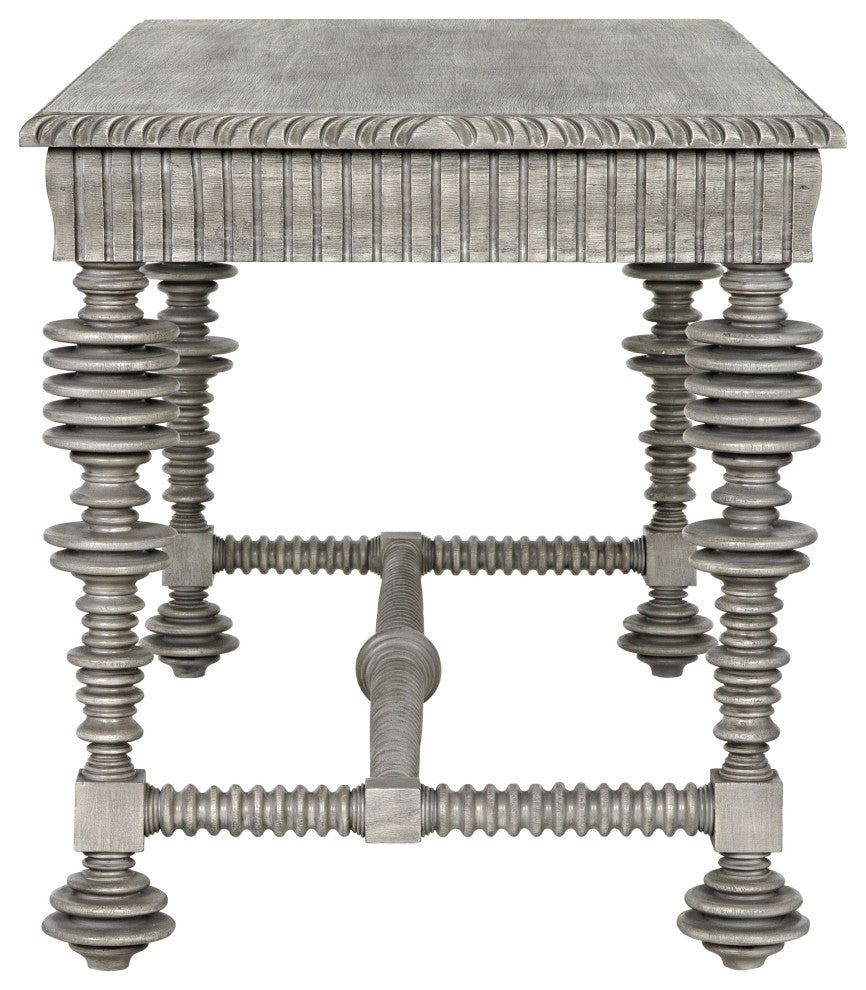 Noir Furniture Portuguese Desk, Small, DGR