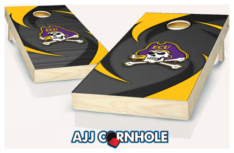 East Carolina Swoosh Cornhole Set