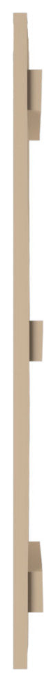 Rustic 2 Board Joined B-N-B Faux Wood Shutters, Rough Cedar, 11x74"