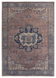 Vibe by Jaipur Living Barrymore Medallion Blue/ Dark Brown Area Rug 7'10"X10'