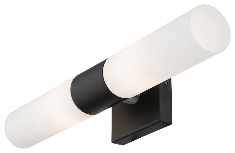 Livex Lighting Black ADA 2-Light Vanity Sconce