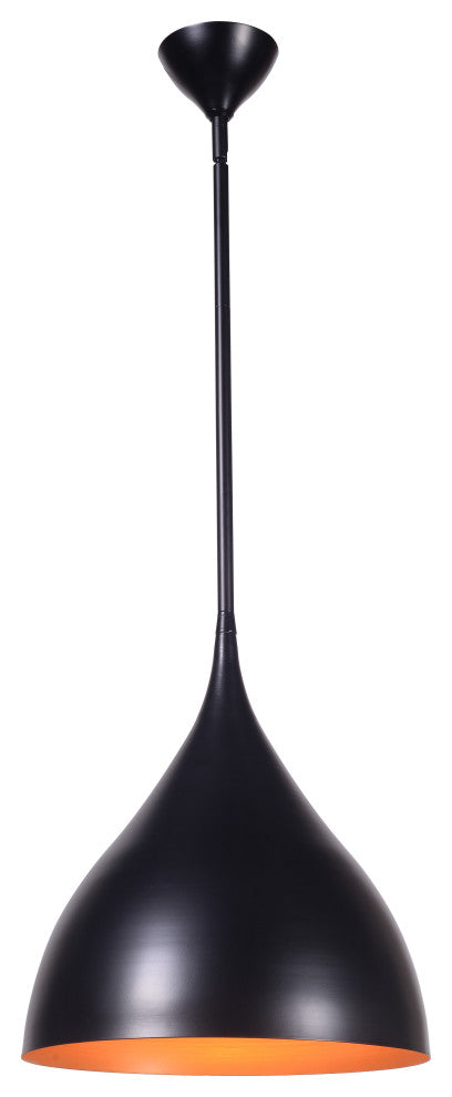 Kenroy 93741BL 1-Light Pendant, Landon