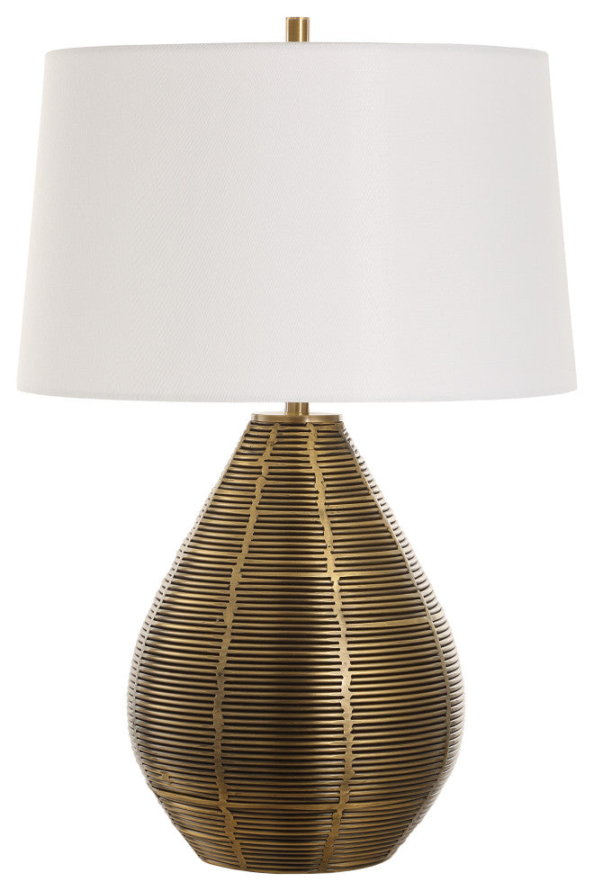 Uttermost Knowles Brass Table Lamp