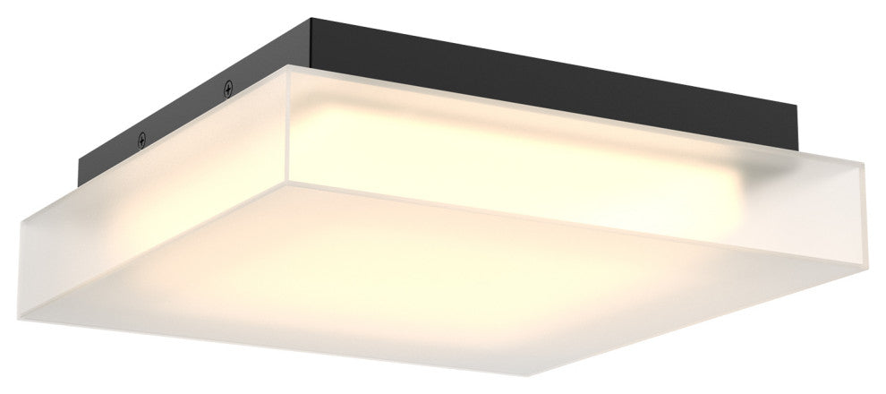 Misty 11" Square LED Flush Mount Light