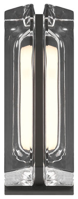 Langferd, Outdoor, 12", Matte Black, Clear Glass