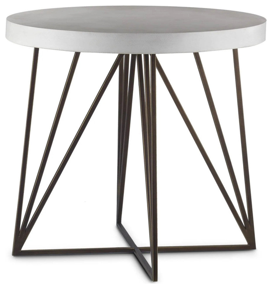 Sonder Living Emerson Side Table | 26" Dia.