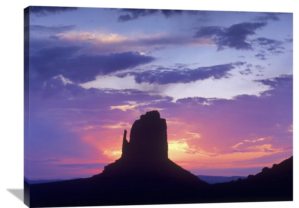 "East And West Mittens, Buttes At Sunrise, Monument Valley, Arizona" Artwork