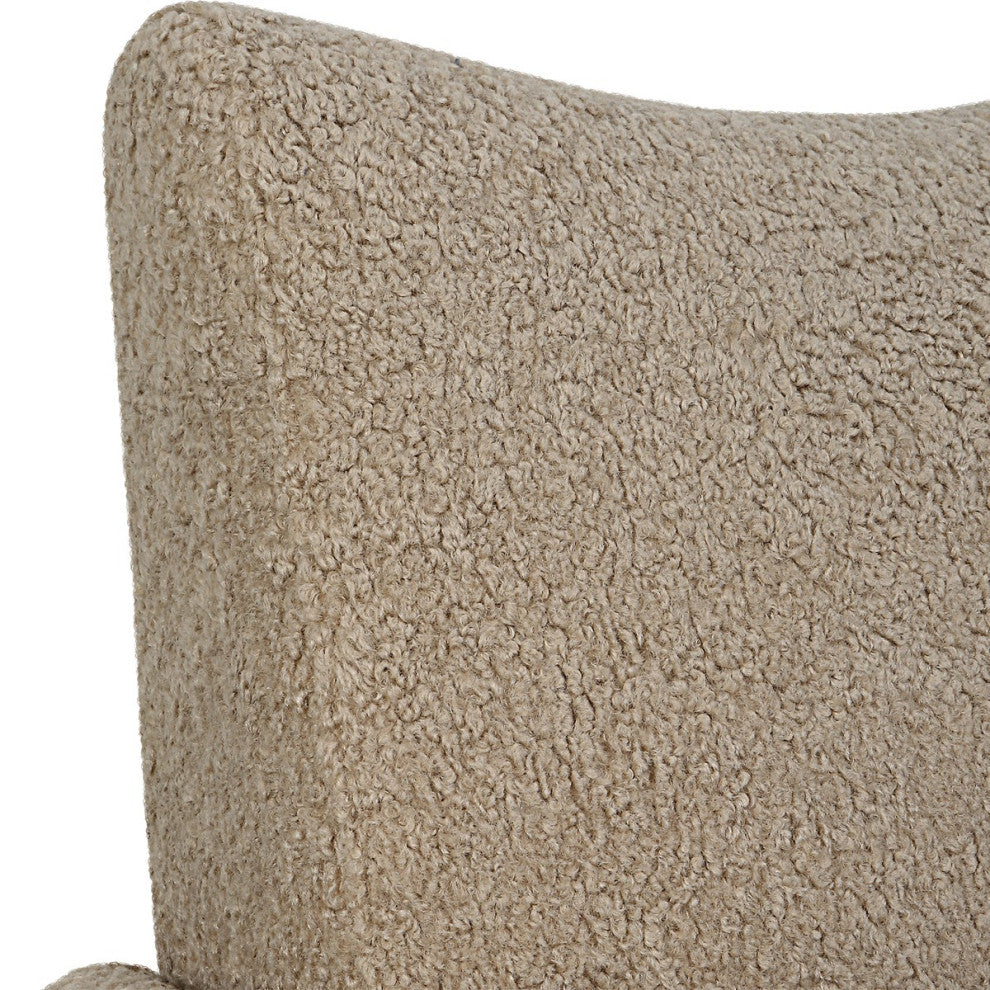 Uttermost Teddy Accent Chair 23694, Latte