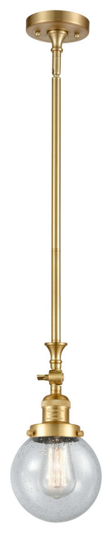 Beacon Mini Pendant, Satin Gold, Seedy