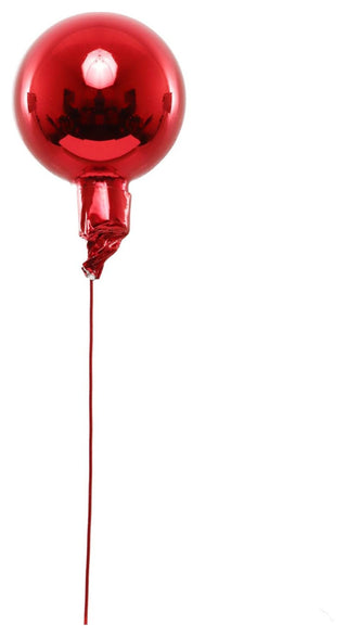 Red Glass Ball Hanging Ornament | 50MM