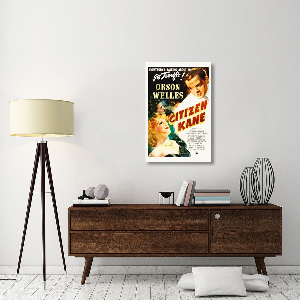 "Citizen Kane" Stretched Canvas Giclee by Hollywood Photo Archive, 26x40"