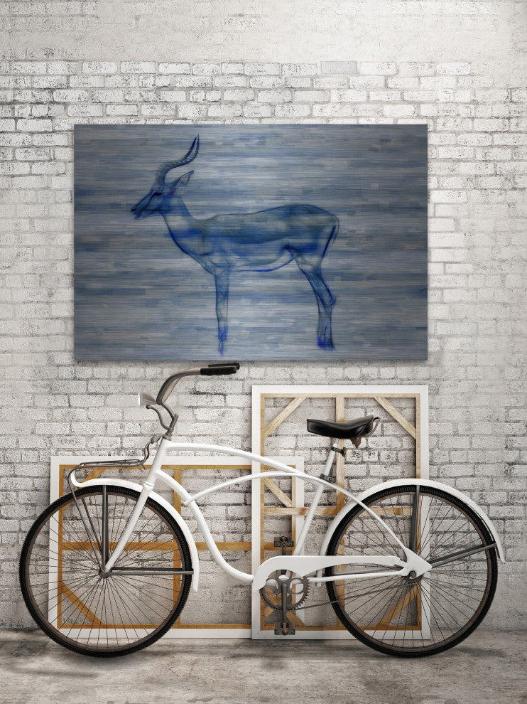 "Gazelle" UV Ink Print on Brushed Aluminum, 60"x40"