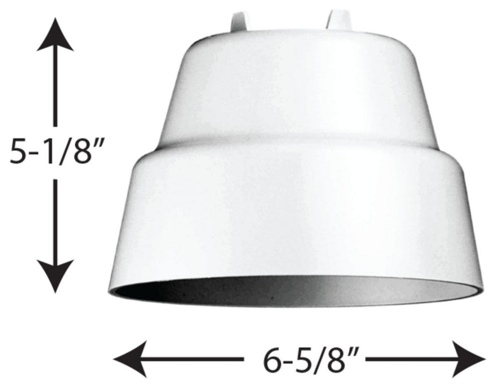 Par Lampholder Shroud, White