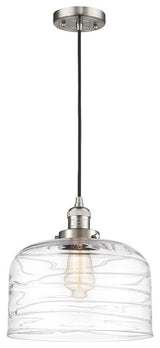Innovations Bell 1-Light XL Mini Pendant 201C-SN-G713-L, Brushed Satin Nickel