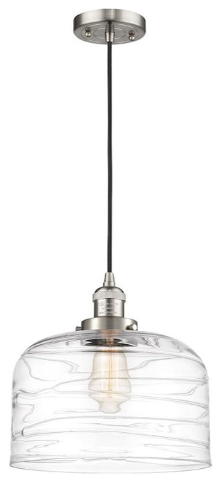 Innovations Bell 1-Light XL Mini Pendant 201C-SN-G713-L, Brushed Satin Nickel