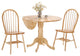 International Concepts 3 Piece 42" Round Dining Set in Natural