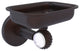 Clearview Wall Mounted Soap Dish Holder with Twisted Accents, Venetian Bronze