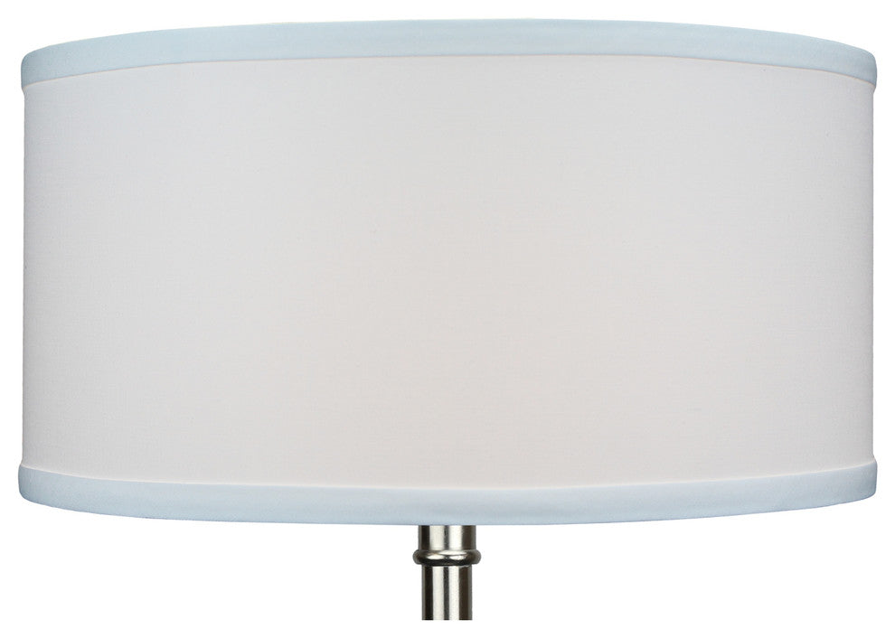 Fenchel Shades, 14"x14"x7" Spider Attachment Drum Lamp Shade, Linen