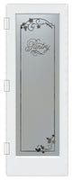 Pantry Door - Grape Ivy Melany - Primed - 30" x 96" - Book/Slab Door