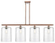 Innovations 516-4I-AC-G112-L 4 Light Island Light, Antique Copper