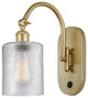 Innovations 518-1W-SG-G112-LED 1 Light 5.3" Sconce, Satin Gold