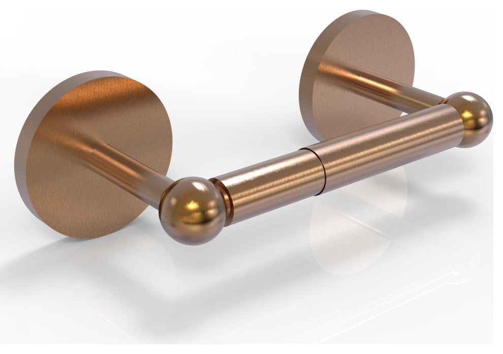 Prestige Skyline 2 Post Toilet Tissue Holder, Brushed Bronze