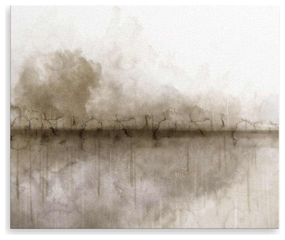 Abstract Neutral CXLVIII' Canvas Wall Art by ChiChi Decor, 12"x16"