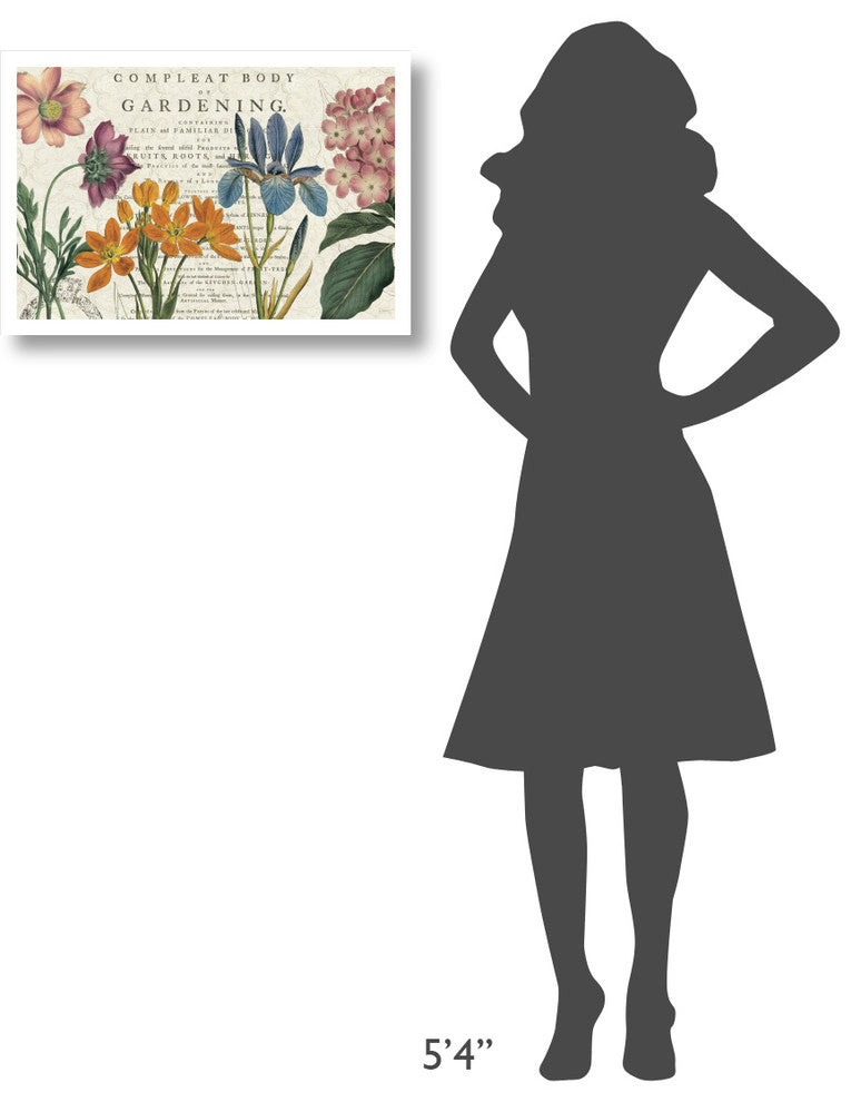 "Botany" Digital Paper Print by Sue Schlabach, 26"x18"