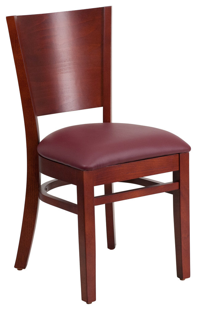 Restaurant Tables and Chairs, "Lexington" Solid Wood Dining Chairs