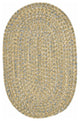 Colonial Mills West Bay WB61 Celery Tweed Kids/Teen Area Rug, Round 10'x10'