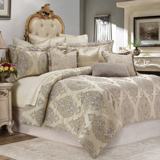 Bennett 9-Piece Queen Comforter Set - Champagne