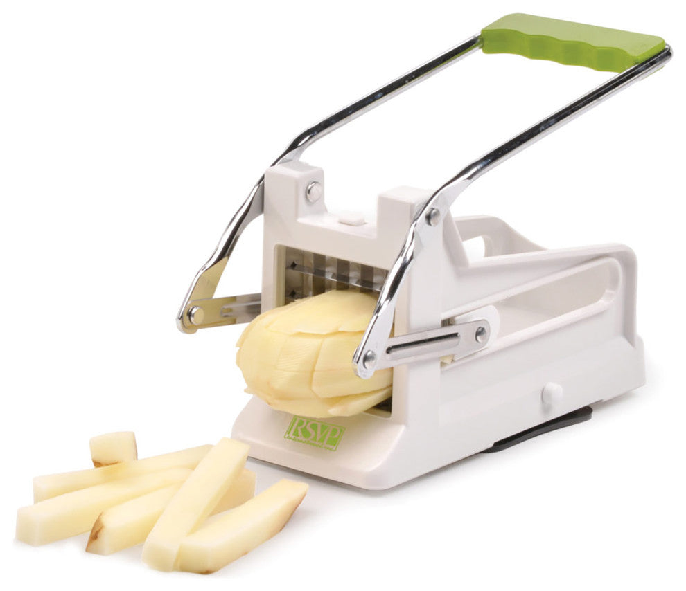 RSVP White French Fry Cutter