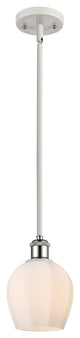 Innovations 516-1S-WPC-G461-6-LED 1 Light Mini Pendant, White, Polished Chrome