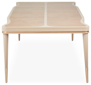 Malibu Crest Rectangular Wood Dining Table - Blush/Chardonnay