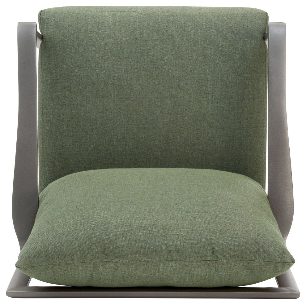 Aspen Cushion Outdoor Resort-Grade Lounge Chair, Brown
