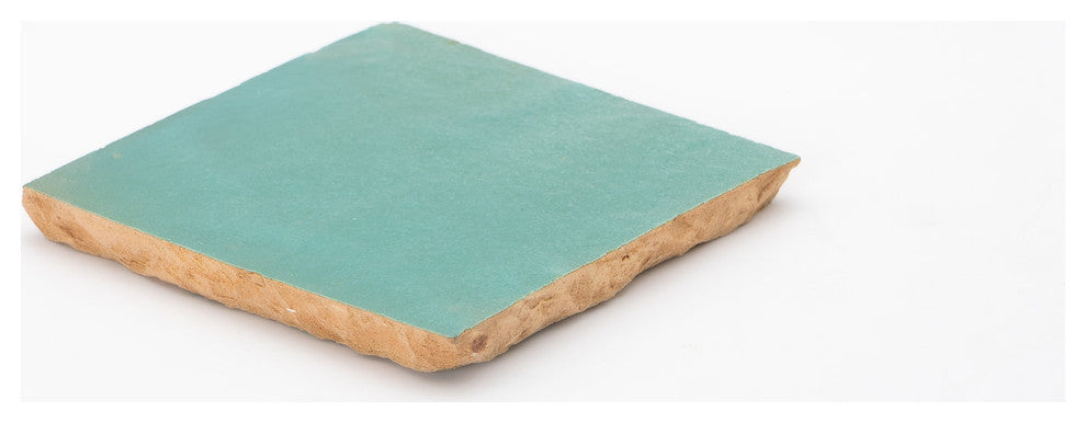 Moroccan Mosaic Zellige 4x4 in Sea Green