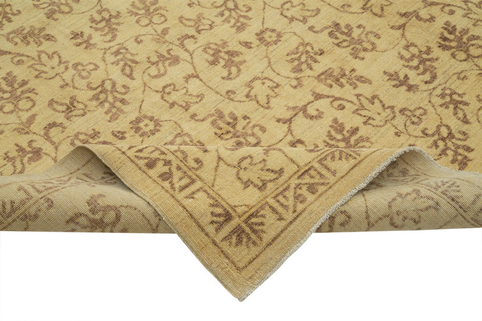 Rug N Carpet - Hand-Knotted Oriental 8' 2" x 9' 7" Unique Oushak Area Rug