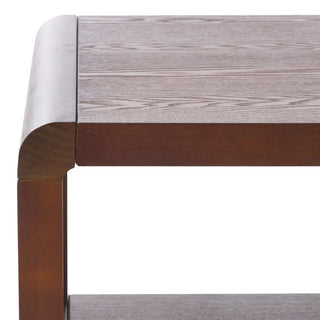 Safavieh Omara 2 Tier Coffee Table, Walnut