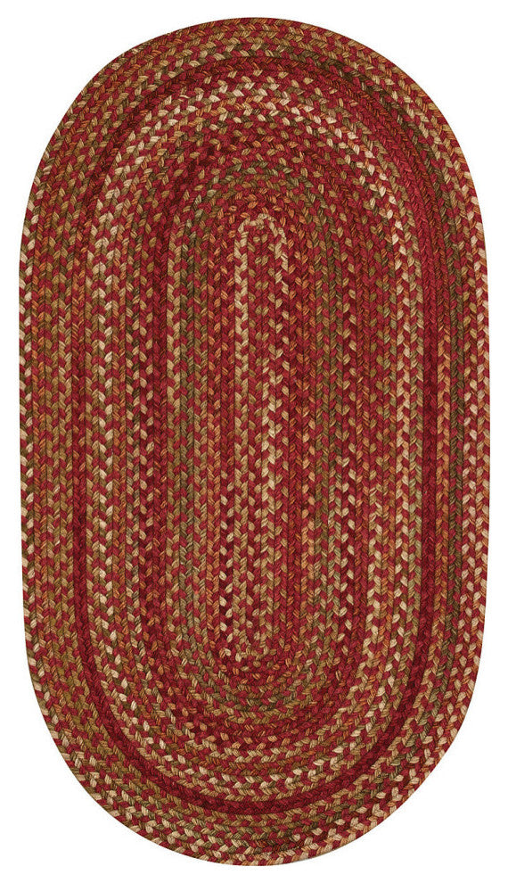 Capel Manchester Redwood 0048_500 Braided Rugs - 27" X 9' Runner Runner