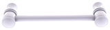 Carolina 5" Cabinet Pull, Matte White