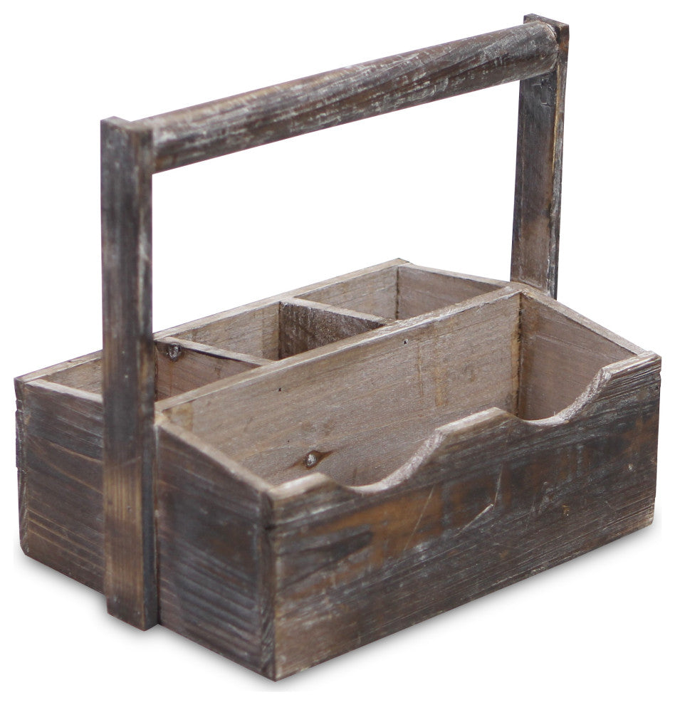 Wooden Garden Caddy, Brown