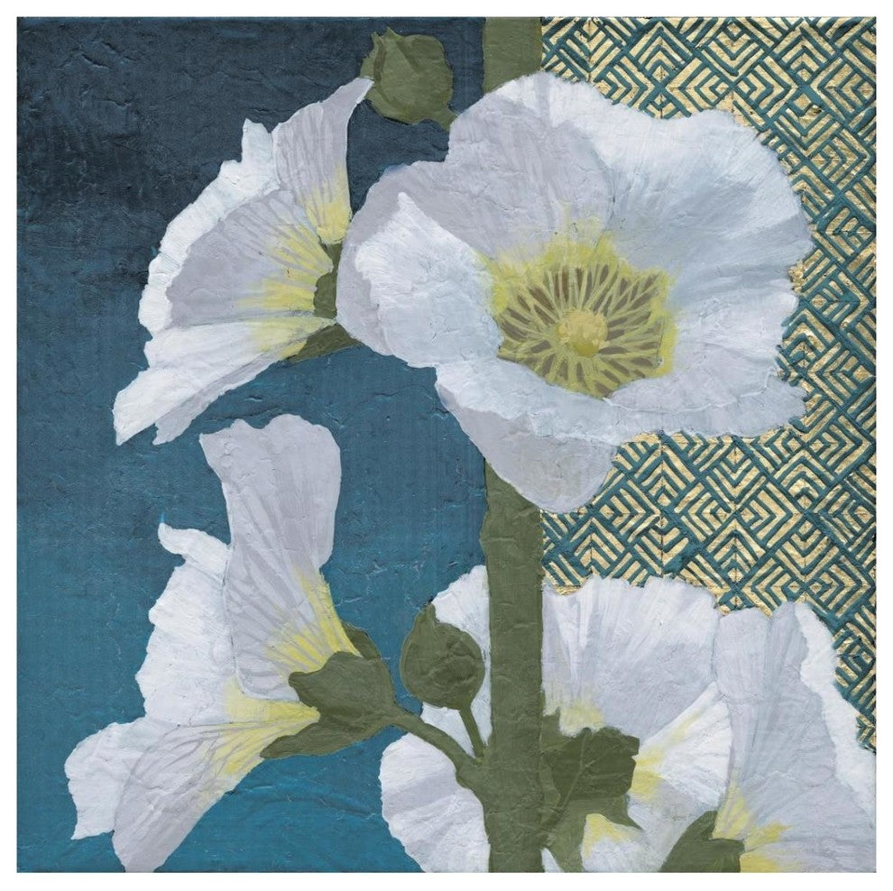 "Soft Evening II indigo" Digital Paper Print by Kathrine Lovell, 38"x38"
