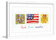"Live Free Austin" Painting Print in Frame by Tori Campisi