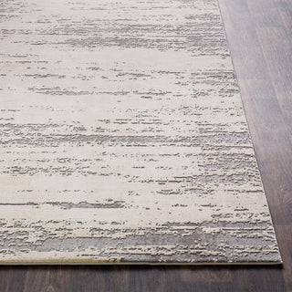 Tibetan Modern Khaki, Cream Area Rug, 2'x3'