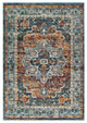 Tribute Diantha Distressed Vintage Floral Persian Medallion 8x10 Area Rug
