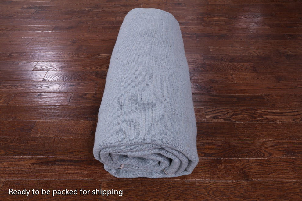 10' 3" X 13' 11" Persian Gabbeh Handmade Wool Rug Q11374