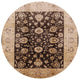 Ahgly Company Indoor Round Mid-Century Modern Area Rugs, 4' Round