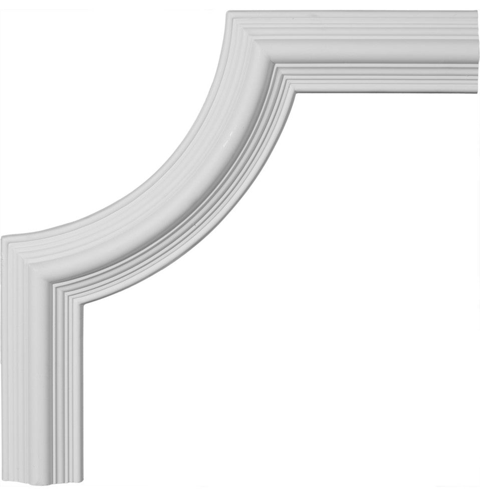 17 3/4"W x 17 3/4"H, Bedford Panel Moulding Corner