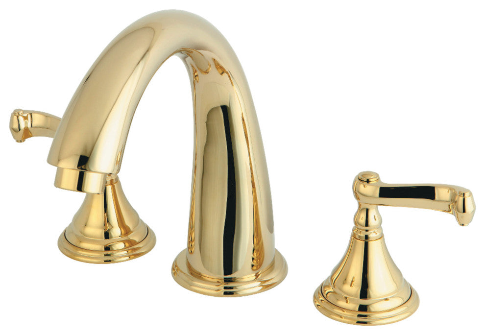 Kingston Brass Roman Tub Faucet, Polished Brass